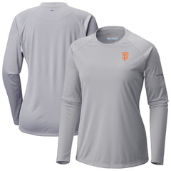 San Francisco Giants Columbia Tidal Tee II Long Sleeve T-Shirt Clearance