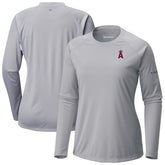 Los Angeles Angels Columbia Tidal Tee II Long Sleeve T-Shirt Online