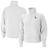 Los Angeles Dodgers Columbia Women's Wickhams Hills Raglan Omni-Wick Quarter-Zip Pullover Lifestyle