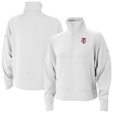 Minnesota Twins Columbia Women's Wickhams Hills Raglan Omni-Wick Quarter-Zip Pullover On Sale