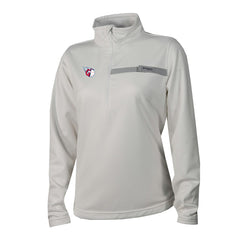 Cleveland Guardians Columbia Women's Skiff Guide Fleece Half-Zip Pullover Jacket Online