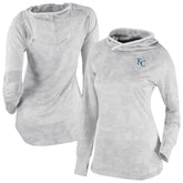 Kansas City Royals Columbia Women's Omni-Wick Sunday Ball Raglan Pullover Hoodie Clearance
