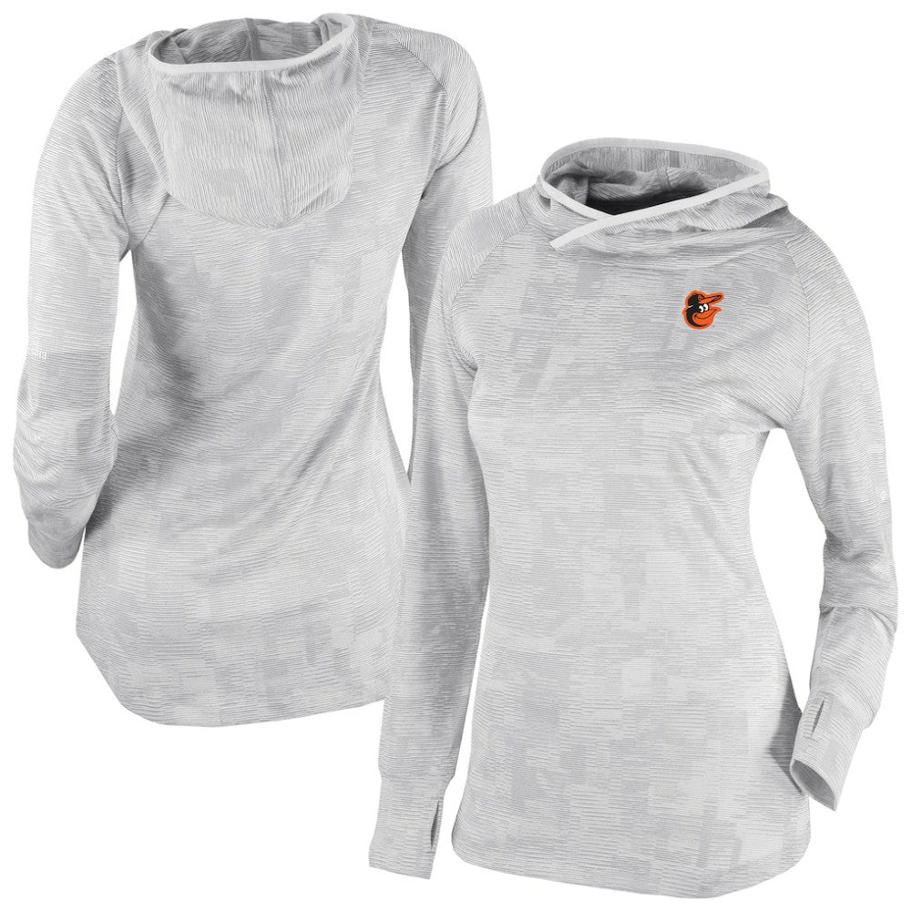 Baltimore Orioles Columbia Women's Omni-Wick Sunday Ball Raglan Pullover Hoodie Sale