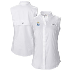 Kansas City Royals Columbia Women's Tamiami Sleeveless Shirt Near Me