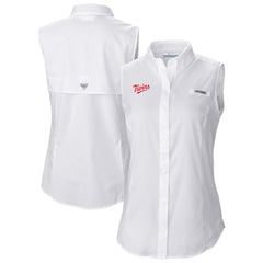 Minnesota Twins Columbia Women's Tamiami Sleeveless Shirt for sale