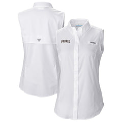 San Diego Padres Columbia Women's Tamiami Sleeveless Shirt for sale