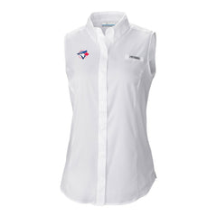 Toronto Blue Jays Columbia Women's Tamiami Sleeveless Shirt Near Me