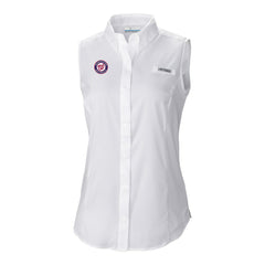 Washington Nationals Columbia Women's Tamiami Sleeveless Shirt Lifestyle