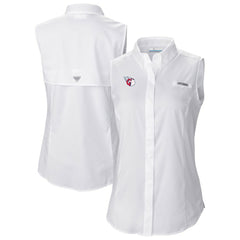 Cleveland Guardians Columbia Women's Tamiami Sleeveless Shirt Online