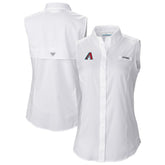 Arizona Diamondbacks Columbia Women's Tamiami Sleeveless Shirt Clearance