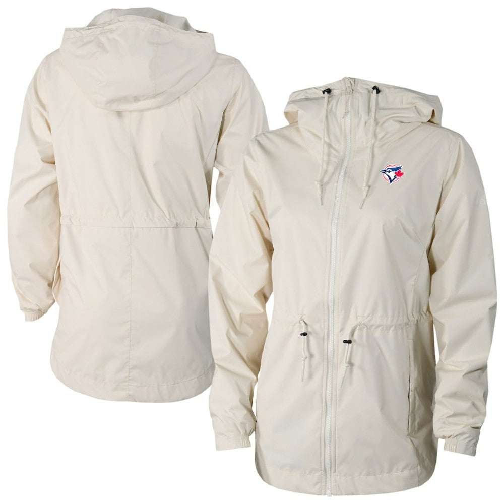 Toronto Blue Jays Columbia Women's Lily Park Full-Zip Rain Jacket Online