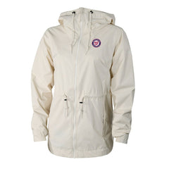 Washington Nationals Columbia Women's Lily Park Full-Zip Rain Jacket On Sale