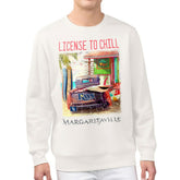 Tampa Bay Rays Margaritaville License to Chill Fleece Sweatshirt On Sale