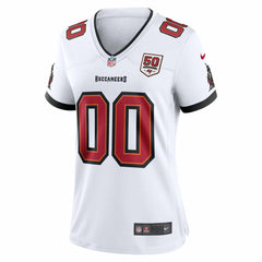 Tampa Bay Buccaneers Women's 50th Season Custom Game Jersey White - Nike