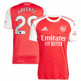 Adidas Kai Havertz Arsenal 2025/26 Home Replica Player Jerseys - Red