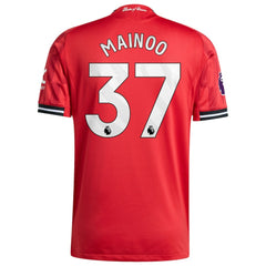 Adidas Kobbie Mainoo Manchester United Home 2025/26 Player Jerseys - Red