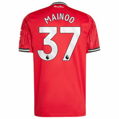 Adidas Kobbie Mainoo Manchester United Home 2025/26 Replica Player Jerseys - Red