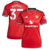 Adidas Kobbie Mainoo Manchester United Women's Home 2025/26 Replica Player Jerseys - Red