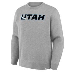 Utah Mammoth - Fanatics Combo Legacy Fleece Sweatshirt Heather Gray
