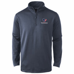 Houston Texans Dunbrooke Unisex All-Star Tech Quarter-Zip Pullover Navy - NFL