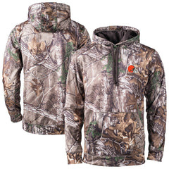 Cleveland Browns Dunbrooke Champion Tech Fleece Hoodie Camo - NFL