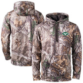New York Jets Dunbrooke Champion Tech Fleece Hoodie Camo - NFL