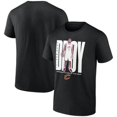 NBA - Evan Mobley Cleveland Cavaliers 2025 NBA Defensive Player of the Year T-Shirt - Black