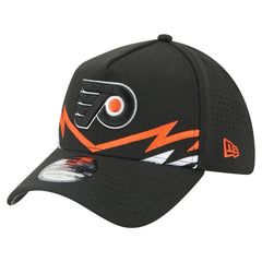 Philadelphia Flyers - New Era 39THIRTY A-Frame Perforated Flex Hat Black