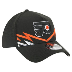 Philadelphia Flyers - New Era 39THIRTY A-Frame Perforated Flex Hat Black