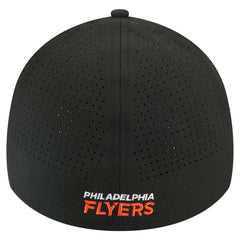 Philadelphia Flyers - New Era 39THIRTY A-Frame Perforated Flex Hat Black