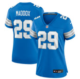 Avonte Maddox Detroit Lions Women's Team Game Jersey Blue - Nike
