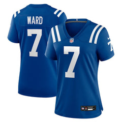 Charvarius Ward Indianapolis Colts Women's Team Game Jersey Royal - Nike