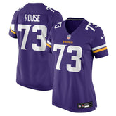 Walter Rouse Minnesota Vikings Women's Team Game Jersey Purple - Nike