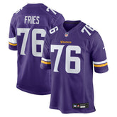 Will Fries Minnesota Vikings Team Game Jersey Purple - Nike
