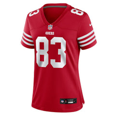 Terique Owens San Francisco 49ers Women's Team Game Jersey Scarlet - Nike