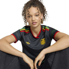 Adidas Jamaica National Team Women's 2026 Away Replica Jerseys - Black