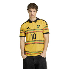 Adidas Bob Marley Jamaica National Team 2026 Home Replica Jerseys - Yellow