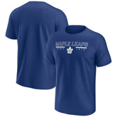 Toronto Maple Leafs - Fanatics Established Raglan T-Shirt Blue