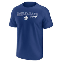 Toronto Maple Leafs - Fanatics Established Raglan T-Shirt Blue