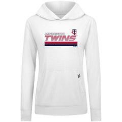 Minnesota Twins Levelwear Women's Relay Breaker Pullover Hoodie Lifestyle