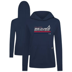 Atlanta Braves Levelwear Women's Relay Breaker Pullover Hoodie Online