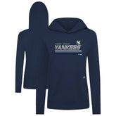New York Yankees Levelwear Women's Relay Breaker Pullover Hoodie for sale