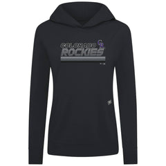 Colorado Rockies Levelwear Women's Relay Breaker Pullover Hoodie for sale