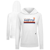 New York Mets Levelwear Women's Relay Breaker Pullover Hoodie Lifestyle