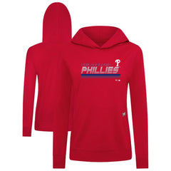 Philadelphia Phillies Levelwear Women's Relay Breaker Pullover Hoodie Sale