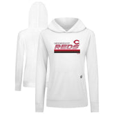 Cincinnati Reds Levelwear Women's Relay Breaker Pullover Hoodie for sale