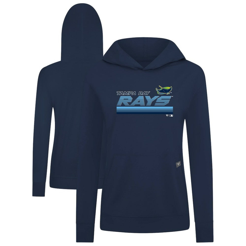 Tampa Bay Rays Levelwear Women's Relay Breaker Pullover Hoodie Clearance