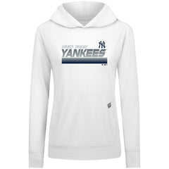 New York Yankees Levelwear Women's Relay Breaker Pullover Hoodie Lifestyle