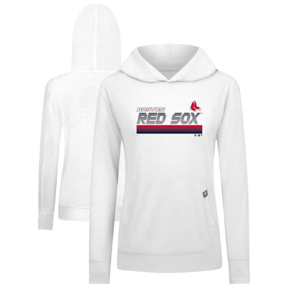 Boston Red Sox Levelwear Women's Relay Breaker Pullover Hoodie Clearance