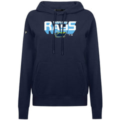 Tampa Bay Rays Levelwear Women's Adorn Retro 3D Pullover Hoodie Clearance